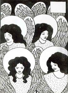 Chapter heading for 'Le Morte d'Arthur', 1893 (7)