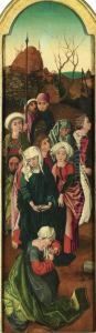 Retable De La Crucifixion, Les Trois Marie Au Pied De La Croix, Les Bourreaux Retable De La Crucifixion, Les Trois Marie Au Pied De La Croix, Les Bourreaux