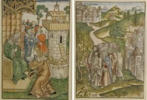 Moses Creating Aaron A High Priest And Christ And His Disciples