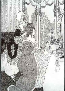 The Toilet by Aubrey Vincent Beardsley
