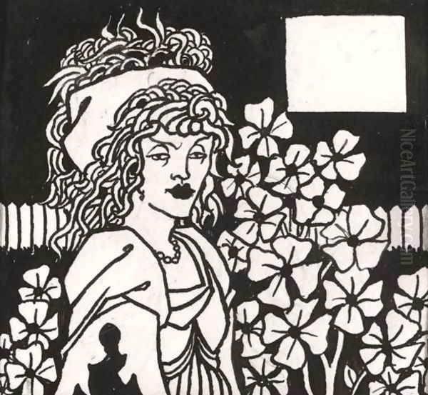 Chapter heading for 'Le Morte d'Arthur', 1893 (1) - view 1