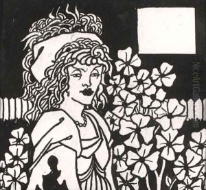 Chapter heading for 'Le Morte d'Arthur', 1893 (1)