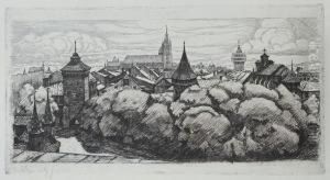 Panorama Krakowa by Jan Wojnarski