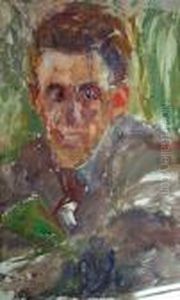 Portret Juliusza Rettingera; 1906 by Witold Wojtkiewicz