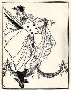 Design for the contents page of 'The Savoy', Volume I, 1896