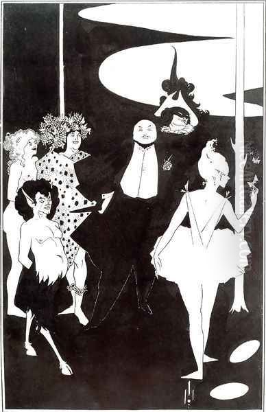 Design for the Frontispiece to 'Plays' by John Davidson - view 1