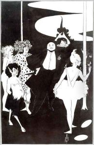 Design for the Frontispiece to 'Plays' by John Davidson by Aubrey Vincent Beardsley