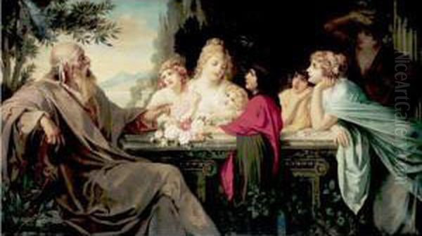 The Philosopher And His Disciples - view 1