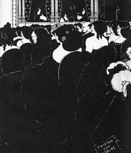 The Wagnerites I by Aubrey Vincent Beardsley