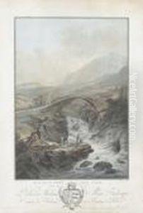 "vue D'un Pont Sur L'aar./canton De Berne"