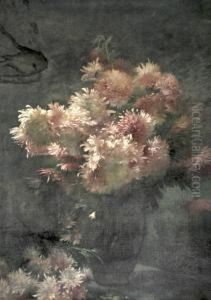Asternstillleben by Franz Wolf