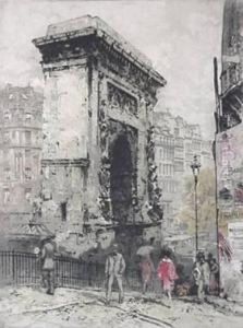 Archway by Franz Wolf