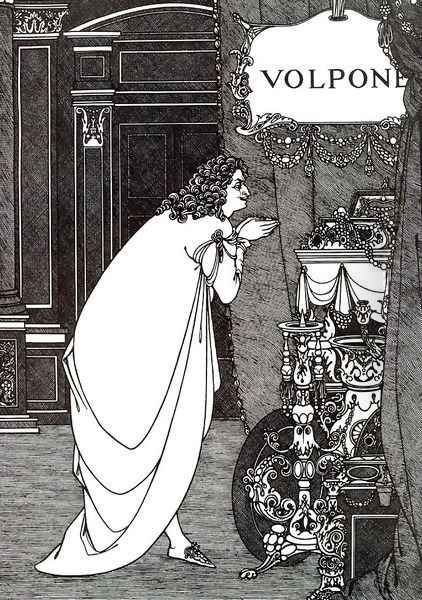 Volpone Adoring his Treasures - view 1