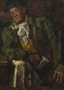 Biertrinker. by Rudolf Wolf