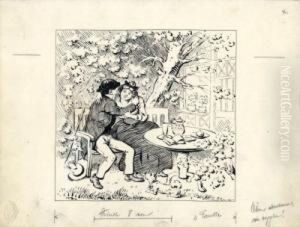 Ohne Titel by Rudolf Wolf