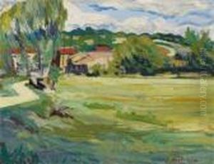 Paesaggio Campestre by Teodoro Wolf-Ferrari