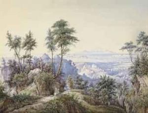 A View Of Troy From The Hills, Looking Out To The Aegean
