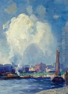 Harbor View by Gustave Wolff