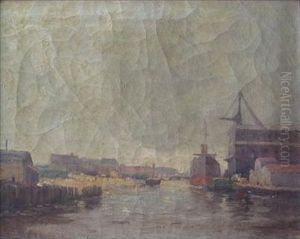 Seascape by Gustave Wolff