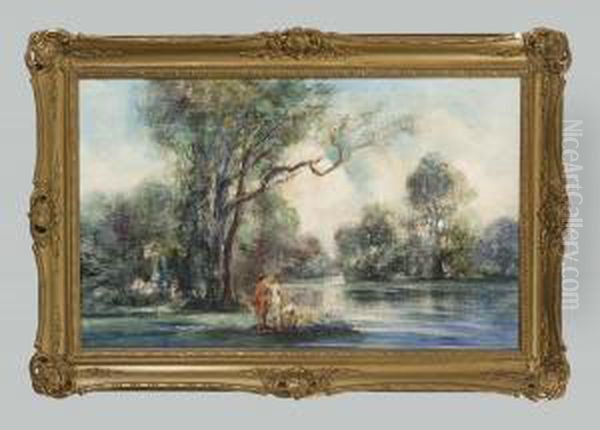 Paar In Seelandschaft - view 1