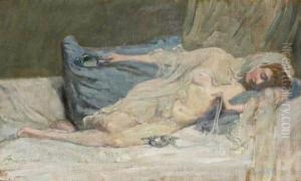 "liegender Akt (siesta)" - view 1