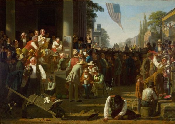 The Verdict of the People by George Caleb Bingham