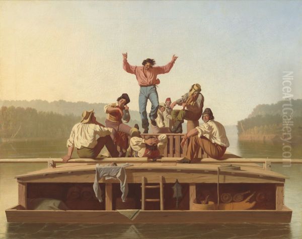 The Jolly Flatboatmen - view 1
