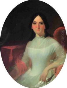 Portrait of Mrs. George Caleb Bingham (nee. Eliza K. Thomas) by George Caleb Bingham