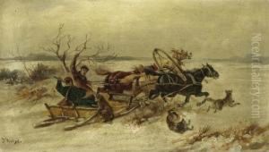 Mit Der Trojka In Der Taiga. Mit Der Trojka In Der Taiga.