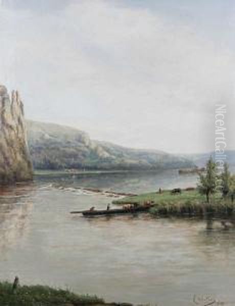 Dam In De Maasvallei - view 1