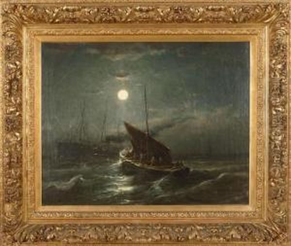 Ships At Moonlight - view 1