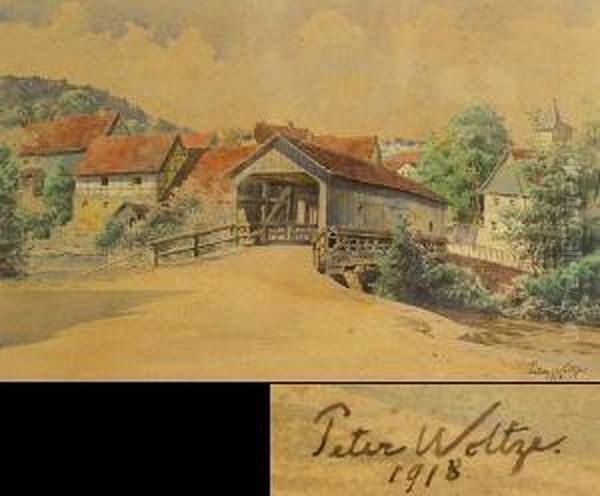 Sommerliche Dorflandschaft - view 1