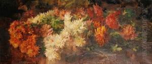 Still Life Of Chrysanthemums