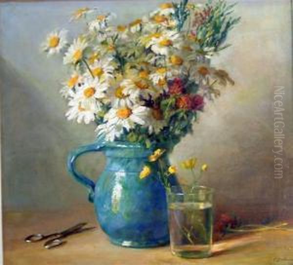 Wild Flowers In A Jug - view 1