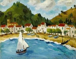 Bay, South Of France by Christopher Wood