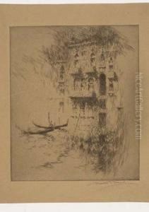Desdemona's House, Venice<</b&gt by Franklin Tyler Wood
