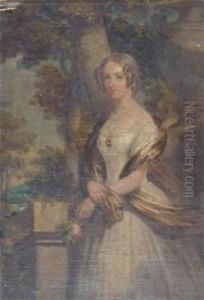 Recollection Of The Portrait Mrs. G. Arkwright by John Wood