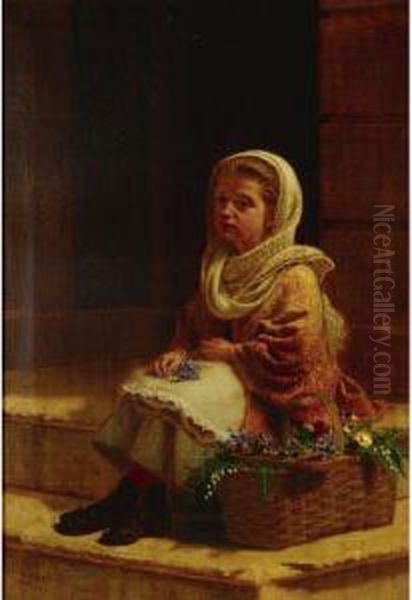 The Flower Girl - view 1