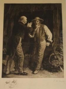 The Day Before The Election. by Thomas Waterman Wood