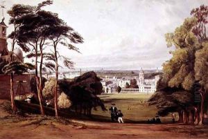 London from Greenwich, 1842 by Thomas Shotter Boys