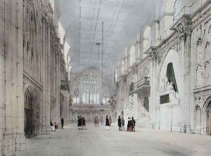 The Guildhall, Interior, 1842 The Guildhall, Interior, 1842