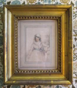 Portrait Of Mrs Fordyce Of Ayton by William Ii Wood