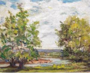 Landscape by William John Wood