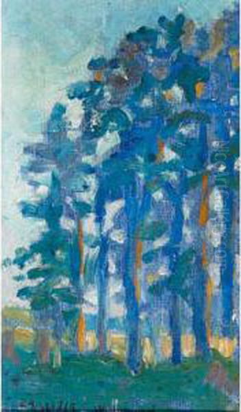 Landscape In Blue - view 1