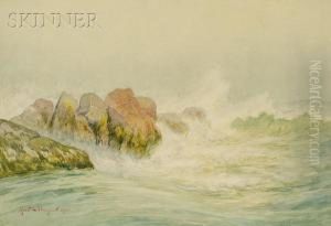 Crashing Surf by Hartwell Leon Woodcock