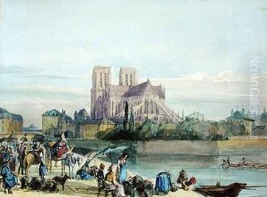 Notre Dame, Paris by Thomas Shotter Boys