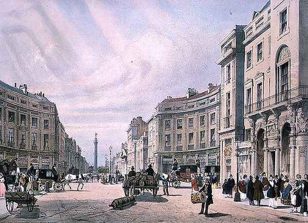 Oxford Circus, 1842 - view 1