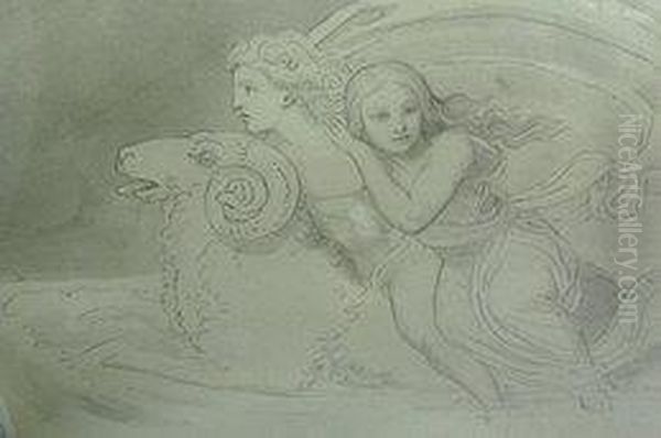 A Couple Riding On Ram's Back - view 1