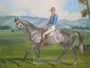 Jockey Mounted by Edwin Woodhouse
