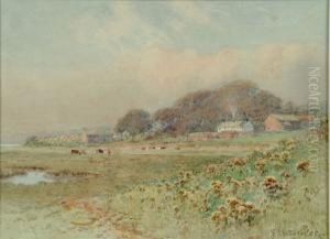 A Marsh Side Farm - Possibly Morcambe Bay